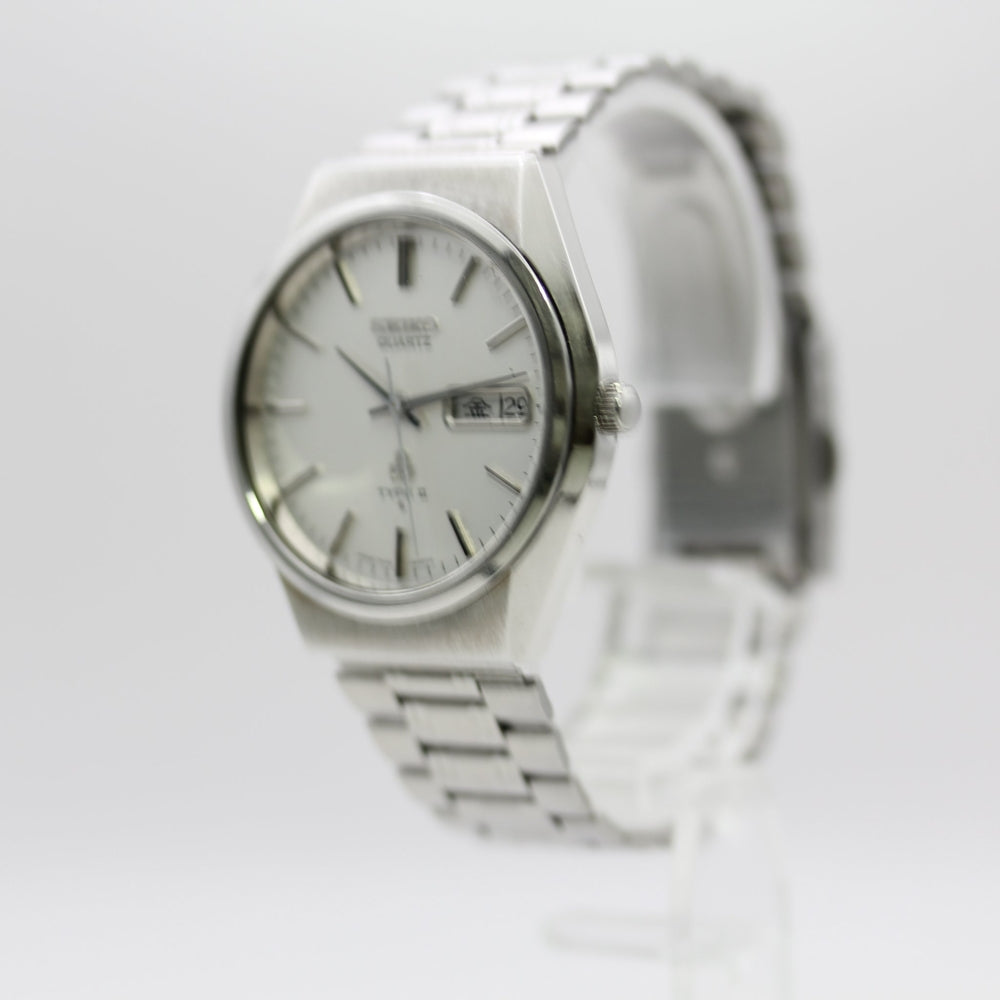 SEIKO TYPE II 7546-8070 Silver Quartz Watch