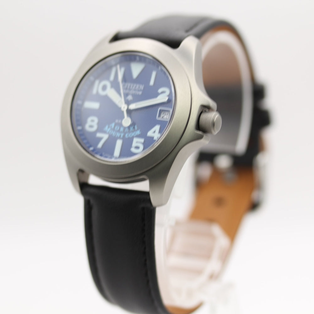 Near MINT CITIZEN Promaster 7878-H30351 Blue Eco-Drive Watch