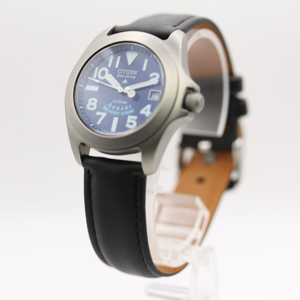 Near MINT CITIZEN Promaster 7878-H30351 Blue Eco-Drive Watch
