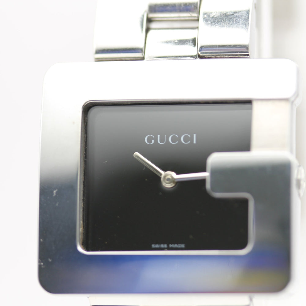 Near MINT GUCCI 3600M Black Quartz Watch