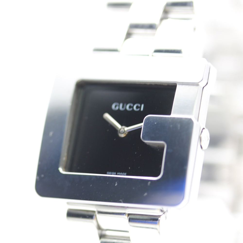 Near MINT GUCCI 3600M Black Quartz Watch
