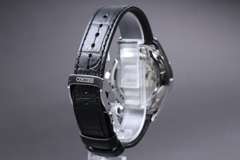 Near MINT SEIKO TiCTAC Collaboration 4R35-02R0 Silver Auto 41mm Men's Watch