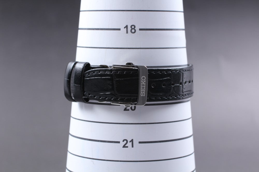 Near MINT SEIKO TiCTAC Collaboration 4R35-02R0 Silver Auto 41mm Men's Watch