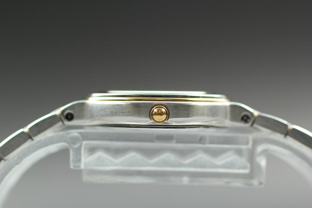 Near MINT SEIKO Lasalle 4N21-0130 White Quartz 24mm Ladies Watch 1989