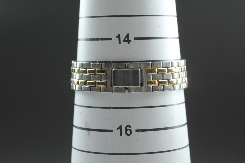 Near MINT SEIKO Lasalle 4N21-0130 White Quartz 24mm Ladies Watch 1989