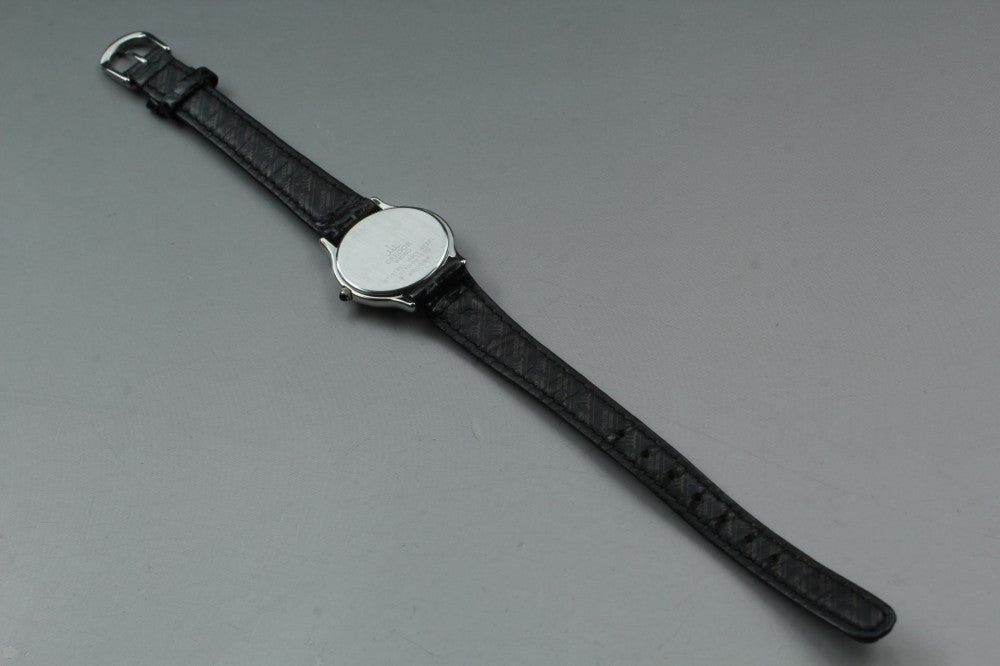Near MINT SEIKO CREDOR 5A70-0610 Silver Quartz 22mm Ladies Watch 1993