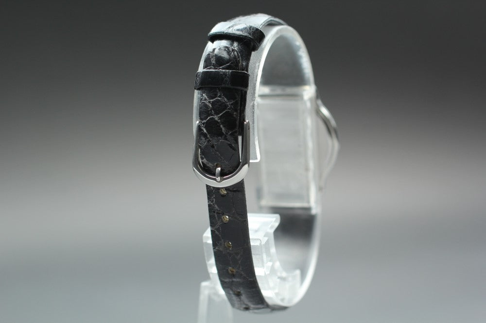 Near MINT SEIKO CREDOR 5A70-0610 Silver Quartz 22mm Ladies Watch 1993