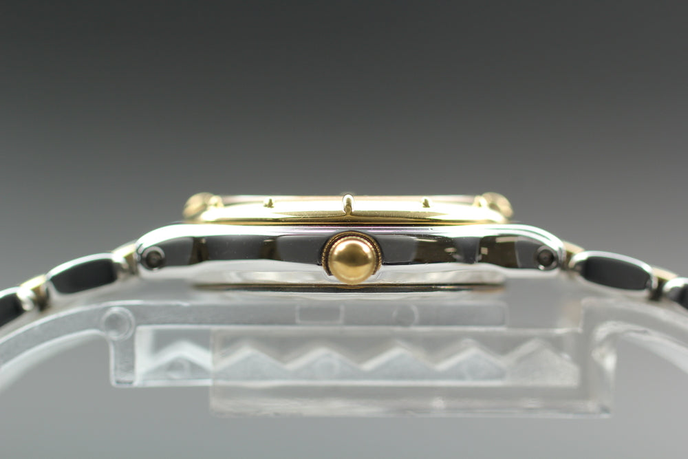 Near MINT CASIO STN-614 Gold Quartz 24.2mm Ladies Watch