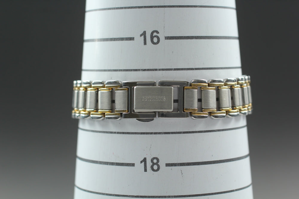 Near MINT CASIO STN-614 Gold Quartz 24.2mm Ladies Watch