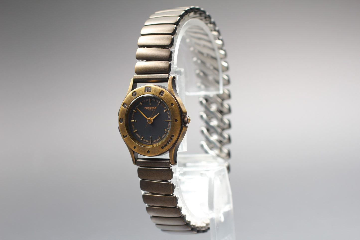 Nos w/ Tag Citizen Renoma 3630-363698 Gold 23mm Quartz Ladies Watch From JAPAN