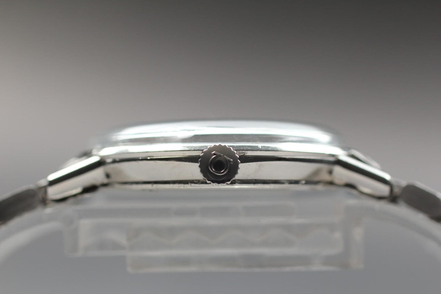 1964 [N MINT OH] OMEGA Seamaster 132.015 Cal.610 Black Manual 34mm Men's Watch