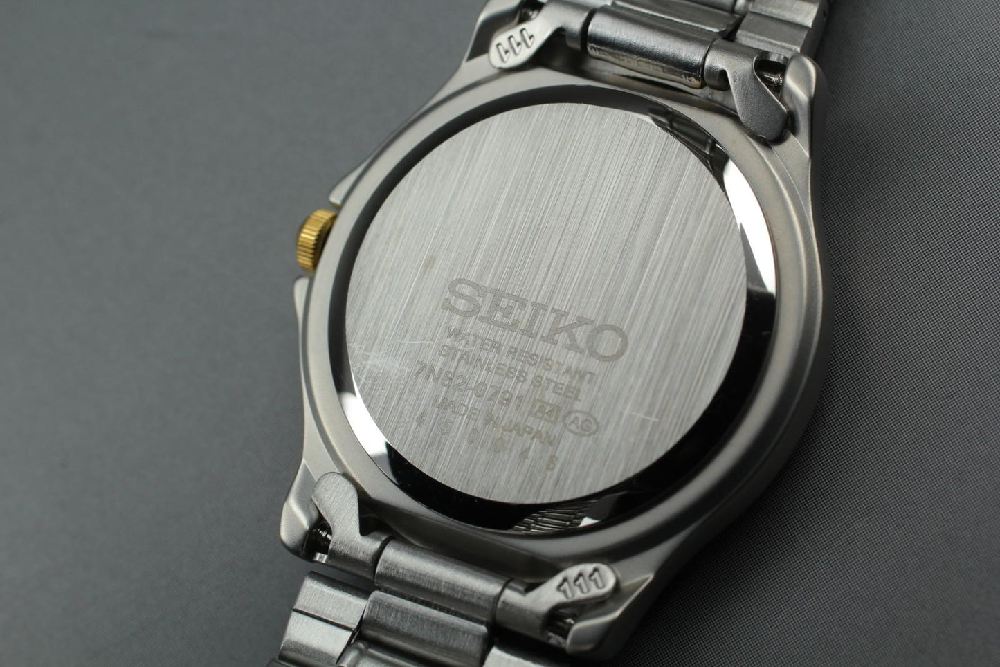 Nos w/ Tag Seiko Spirit SSXV026 7N82-0791 Two-toneQuartz 28mm Ladies Watch JAPAN