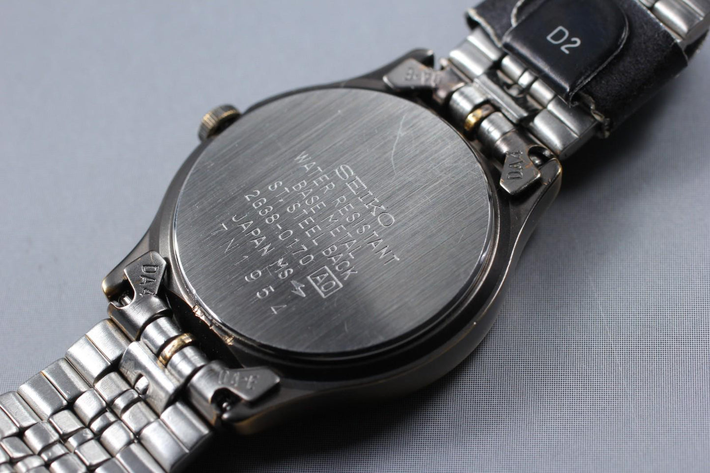 Nos w/ Tag Seiko Avenue 2G38-0170 Small Seconds Quartz 25mm Ladies Watch JAPAN