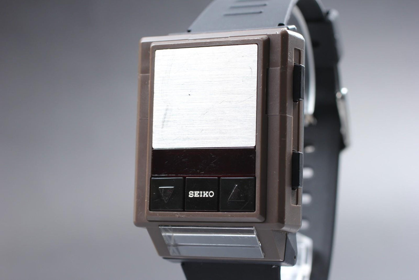 Vintage 1998 Exc+5 SEIKO FREQUENCY B010-4000 Komuro Tetsuya Digital Watch JAPAN