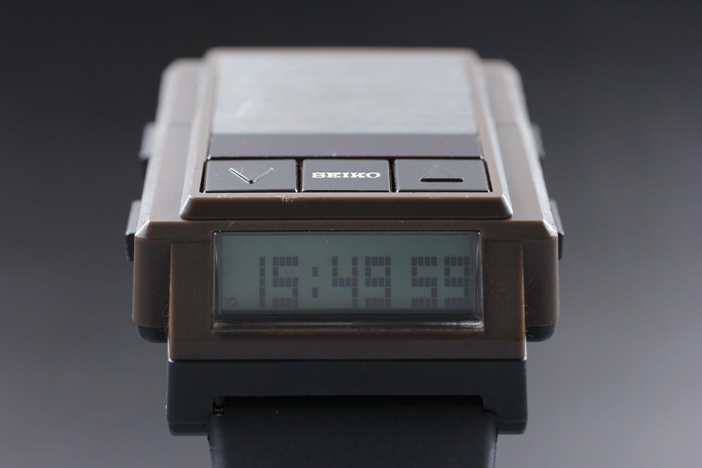 Vintage 1998 Exc+5 SEIKO FREQUENCY B010-4000 Komuro Tetsuya Digital Watch JAPAN
