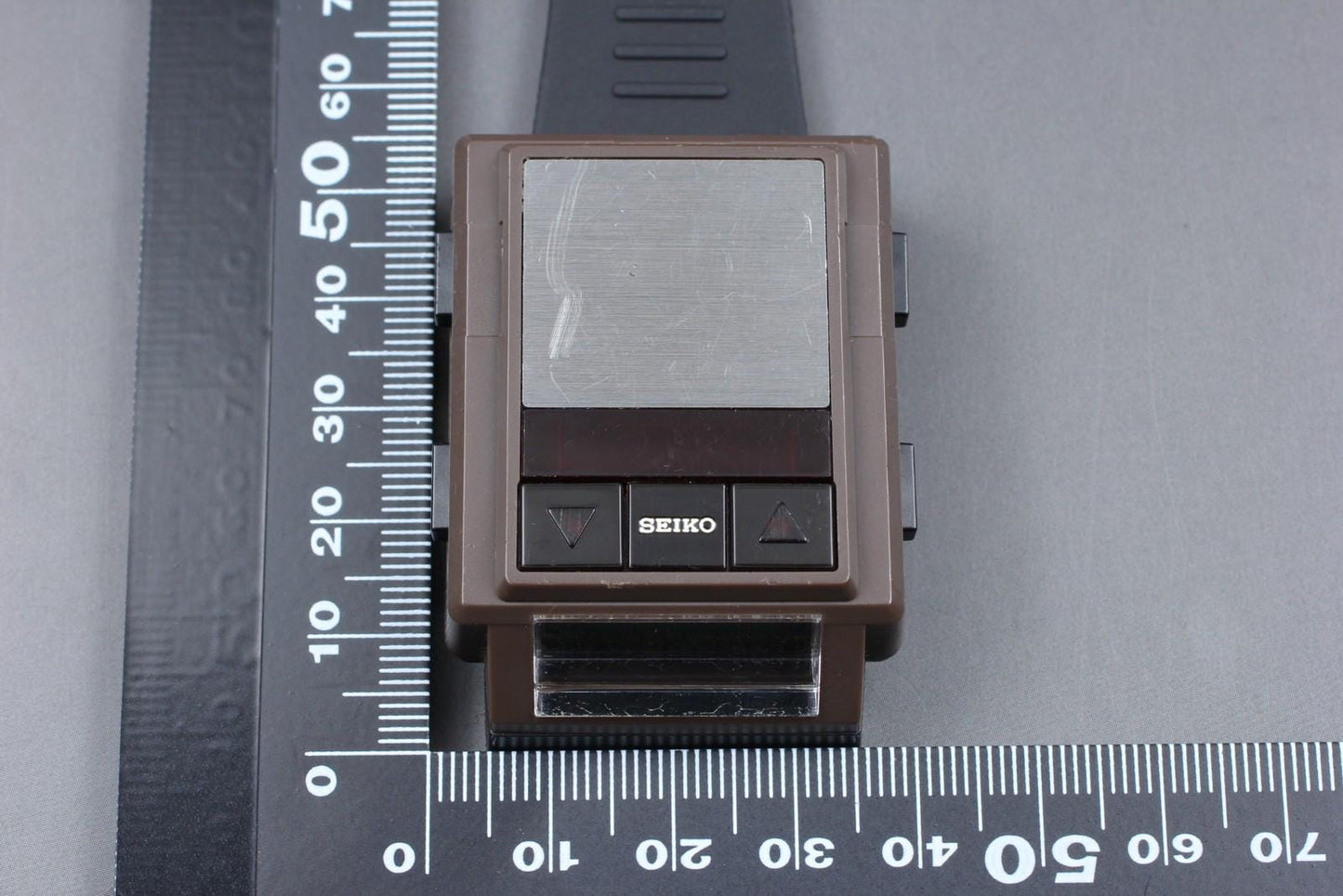 Vintage 1998 Exc+5 SEIKO FREQUENCY B010-4000 Komuro Tetsuya Digital Watch JAPAN