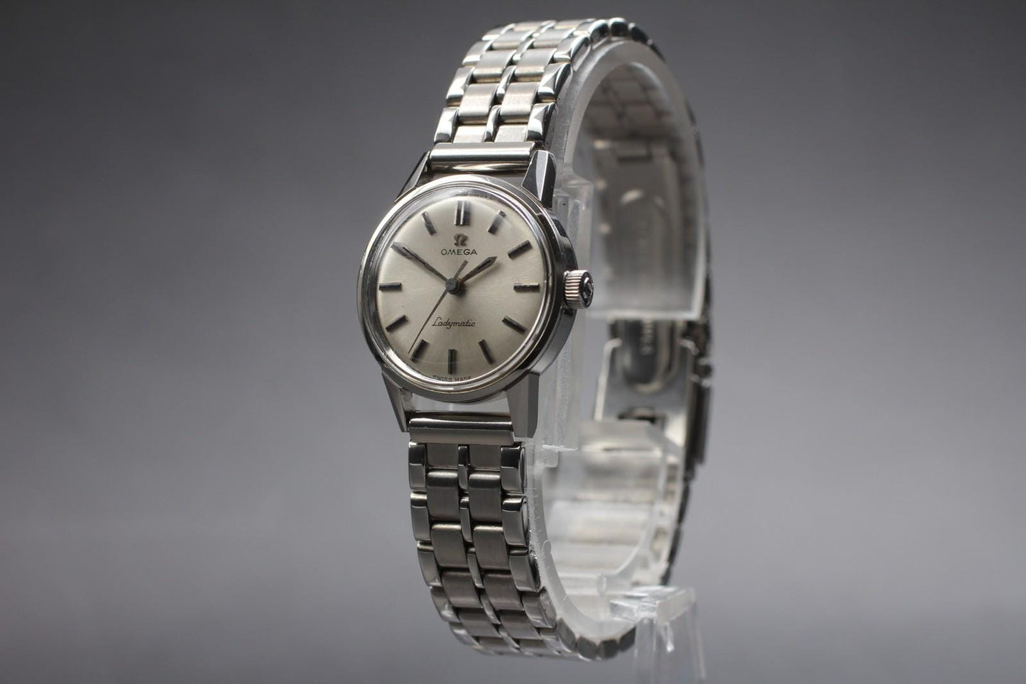 Near MINT Omega Seamaster Ladymatic 565.001 Cal.671 Automatic Ladies Watch JAPAN