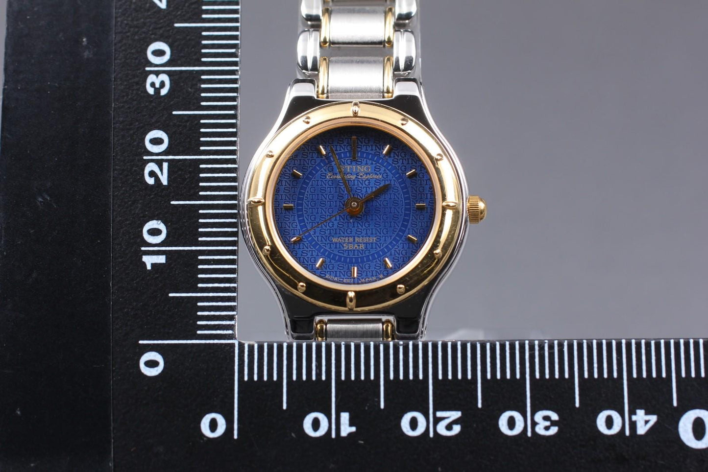 Nos w/ Tag* Casio Sting STN-614 Blue Dial Quartz 24mm Ladies Watch From JAPAN