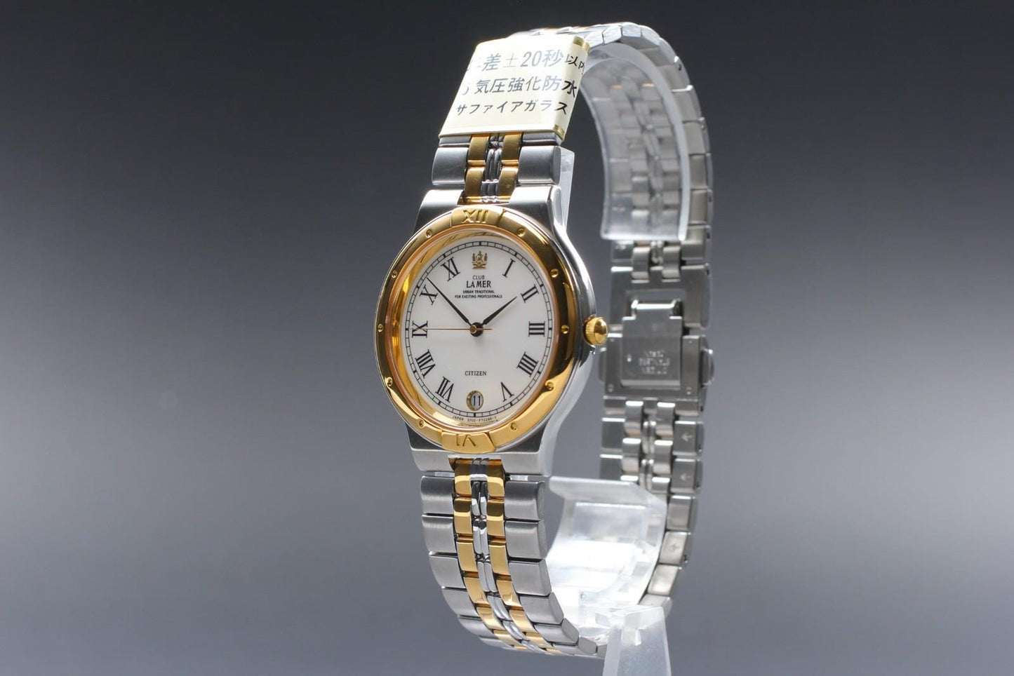 Nos w/ Tag CITIZEN Club La Mer 5710-F70248 Two-tone Qz 34mm Men's Watch JAPAN