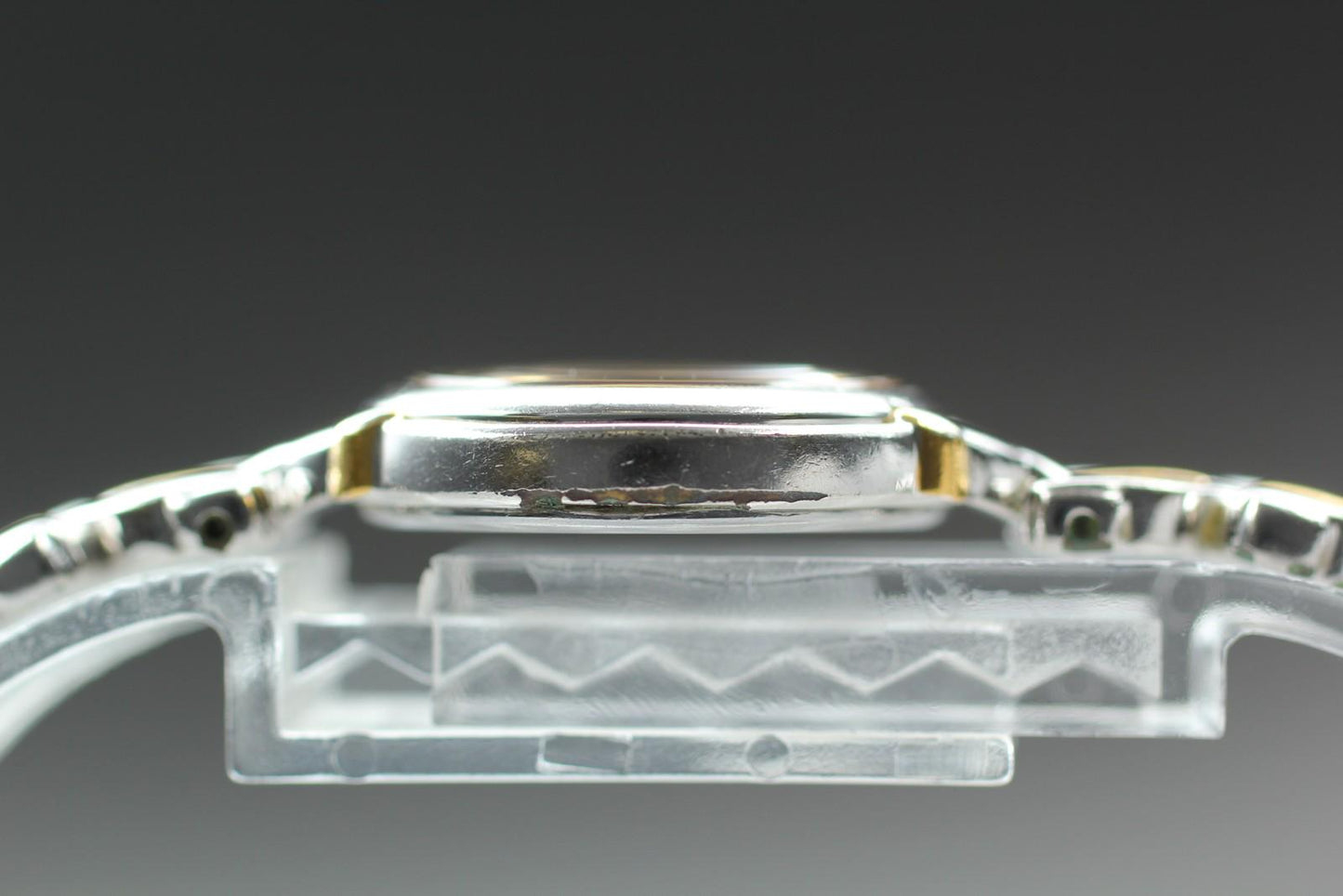 Vintage 1997 [Exc+5] SEIKO Exceline 4J41-0050 Bracelet Quartz Ladies Watch JAPAN