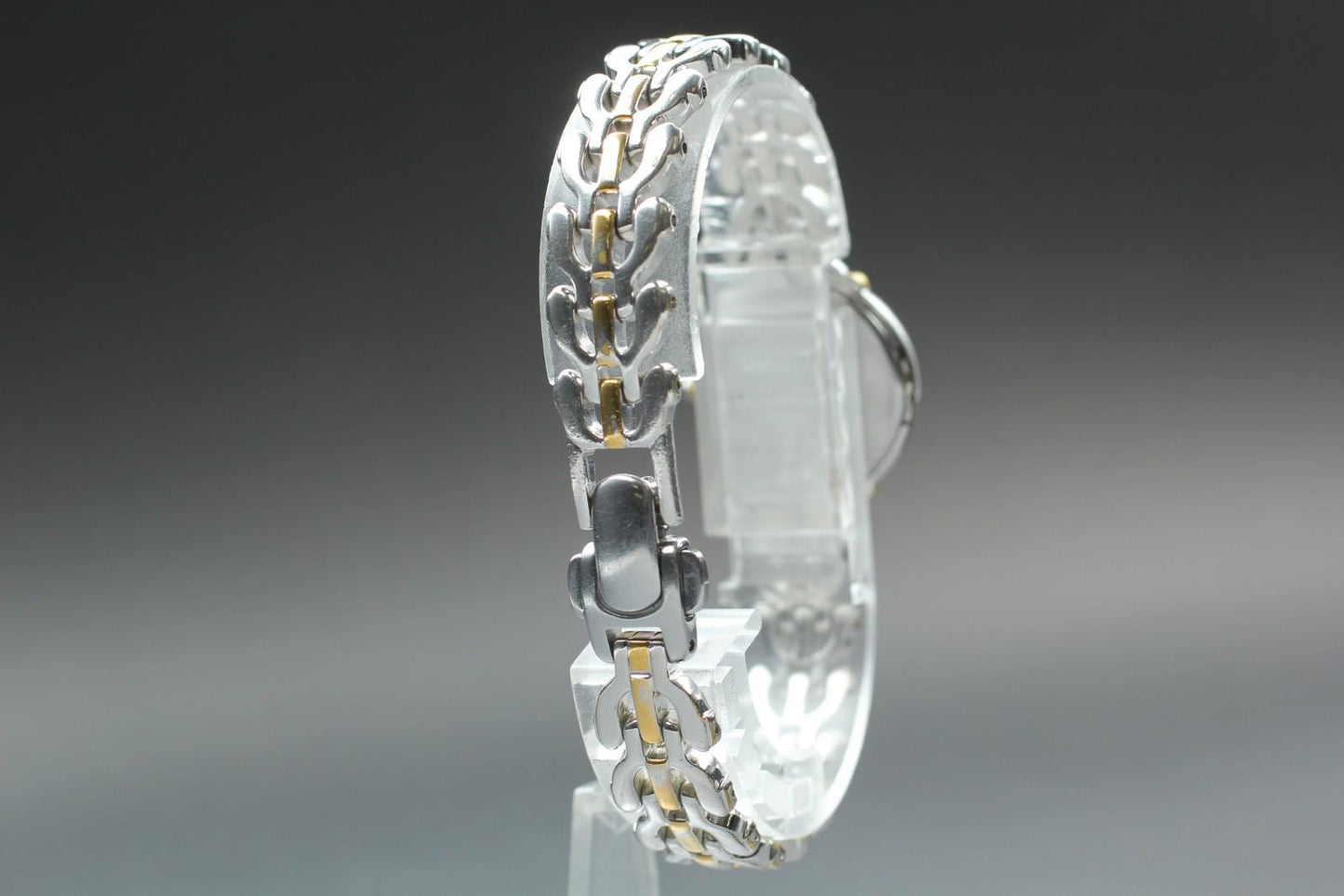 Vintage 1997 [Exc+5] SEIKO Exceline 4J41-0050 Bracelet Quartz Ladies Watch JAPAN