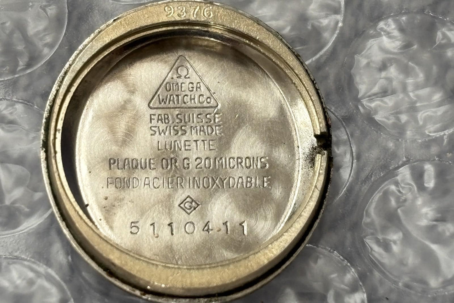 Near MINT OMEGA Geneve 511.0411 Cal.625 Gold Oval Manual Wind Ladies Watch JAPAN