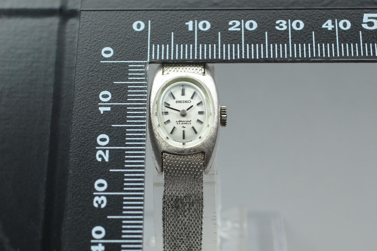 Vintage 1972 [Near MINT] SEIKO 1140-7090 17J Manual Wind Ladies Watch From JAPAN