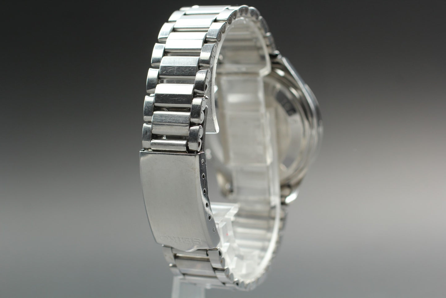 1968 N MINT SEIKO Sportsmatic 7625-8263 Silver 17J Manual 36mm Men's Watch JAPAN