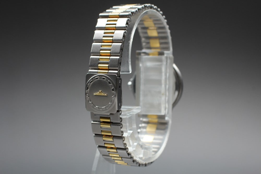 Near MINT LONGINES Conquest 152.4937.1 Grey Quartz 25 mm Ladies Watch