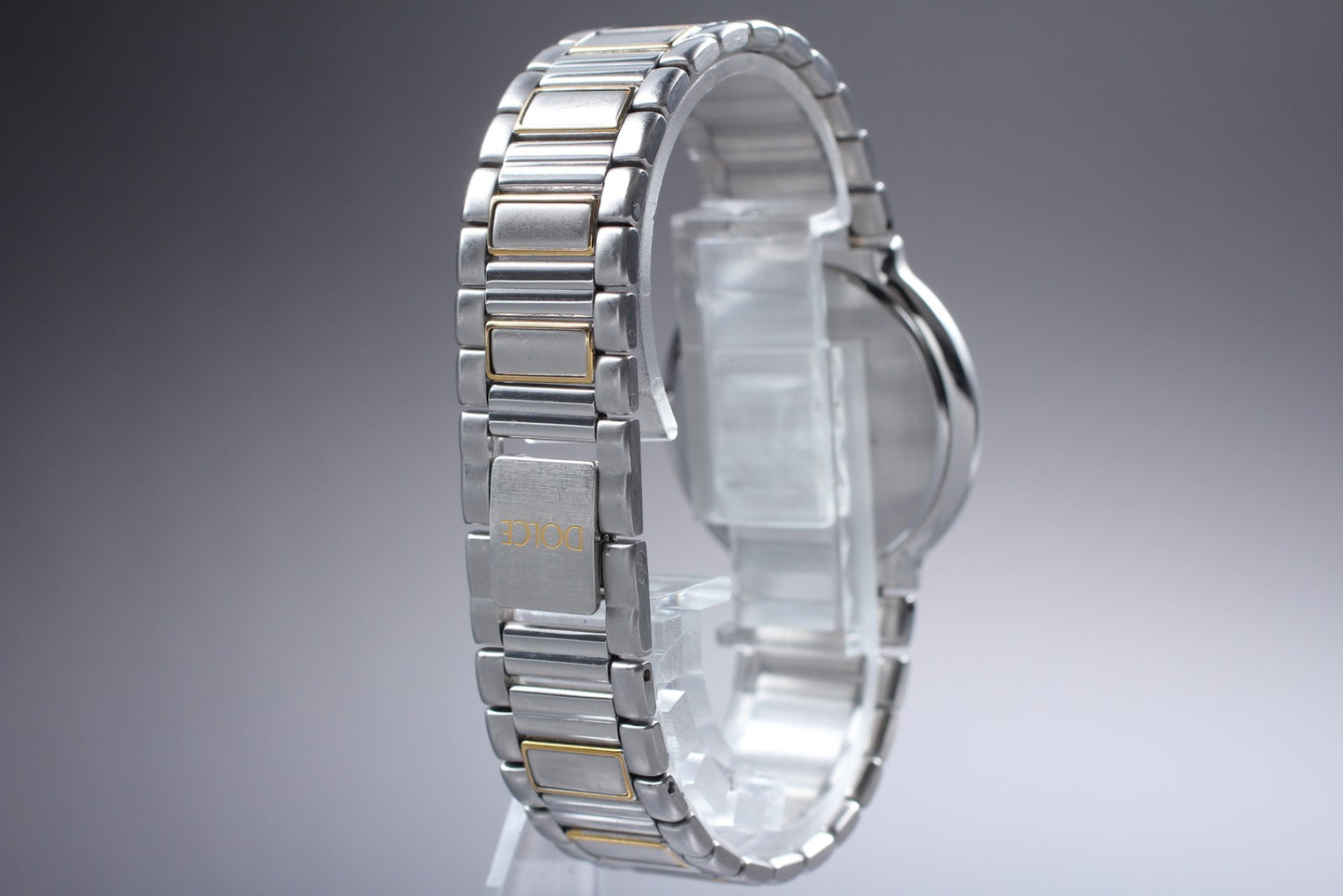 Vintage 1993 [Near MINT] SEIKO Dolce 8N41-6040 Two-tone Quartz 31mm Men's Watch