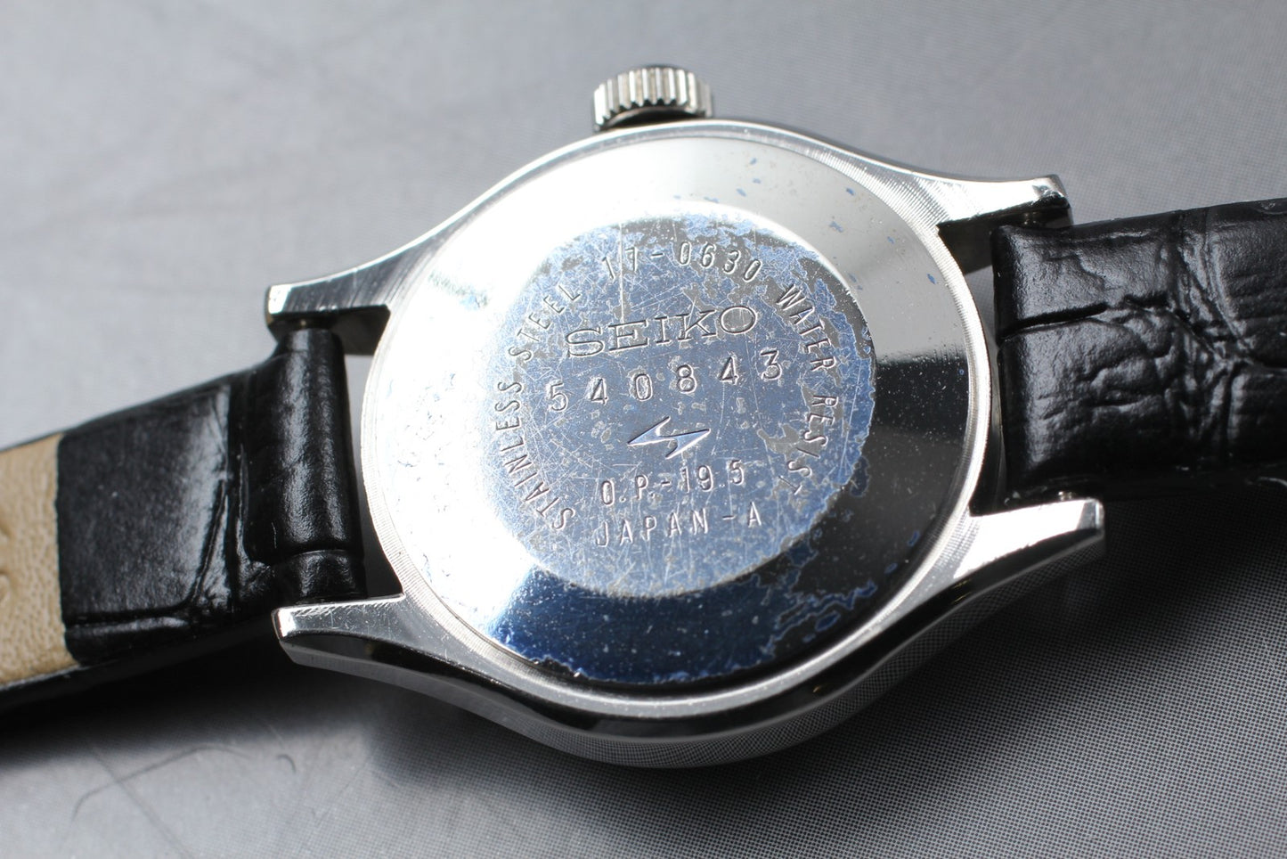 Vintage 1975 [Near MINT] SEIKO 17-0630 Silver 17J Manual Ladies Watch From JAPAN