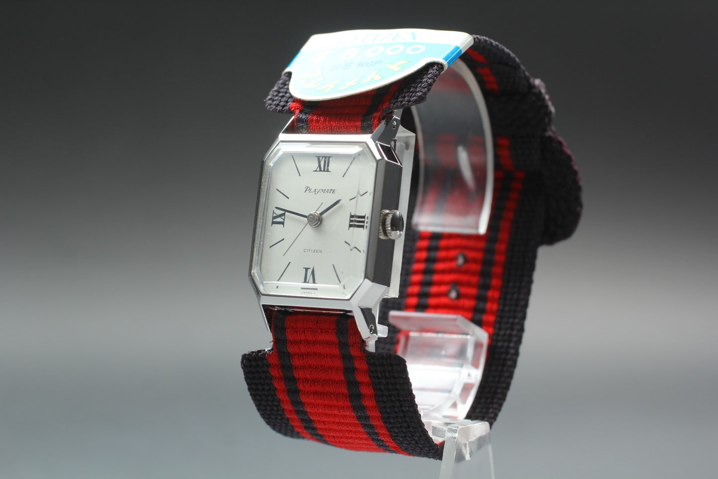 Rare 1976 [NOS] Citizen Playmate 1901-DM Roman Square Manual Ladies Watch JAPAN