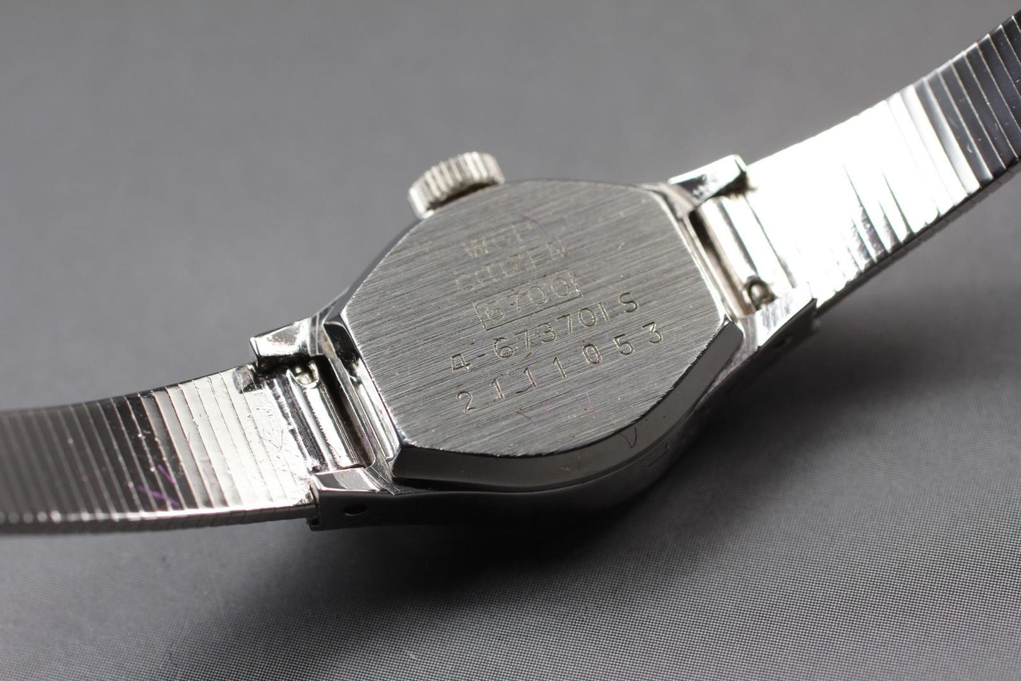 Vintage 1972 [Near MINT w/ Box] CITIZEN Cal.6700 21J Manual Ladies Watch JAPAN