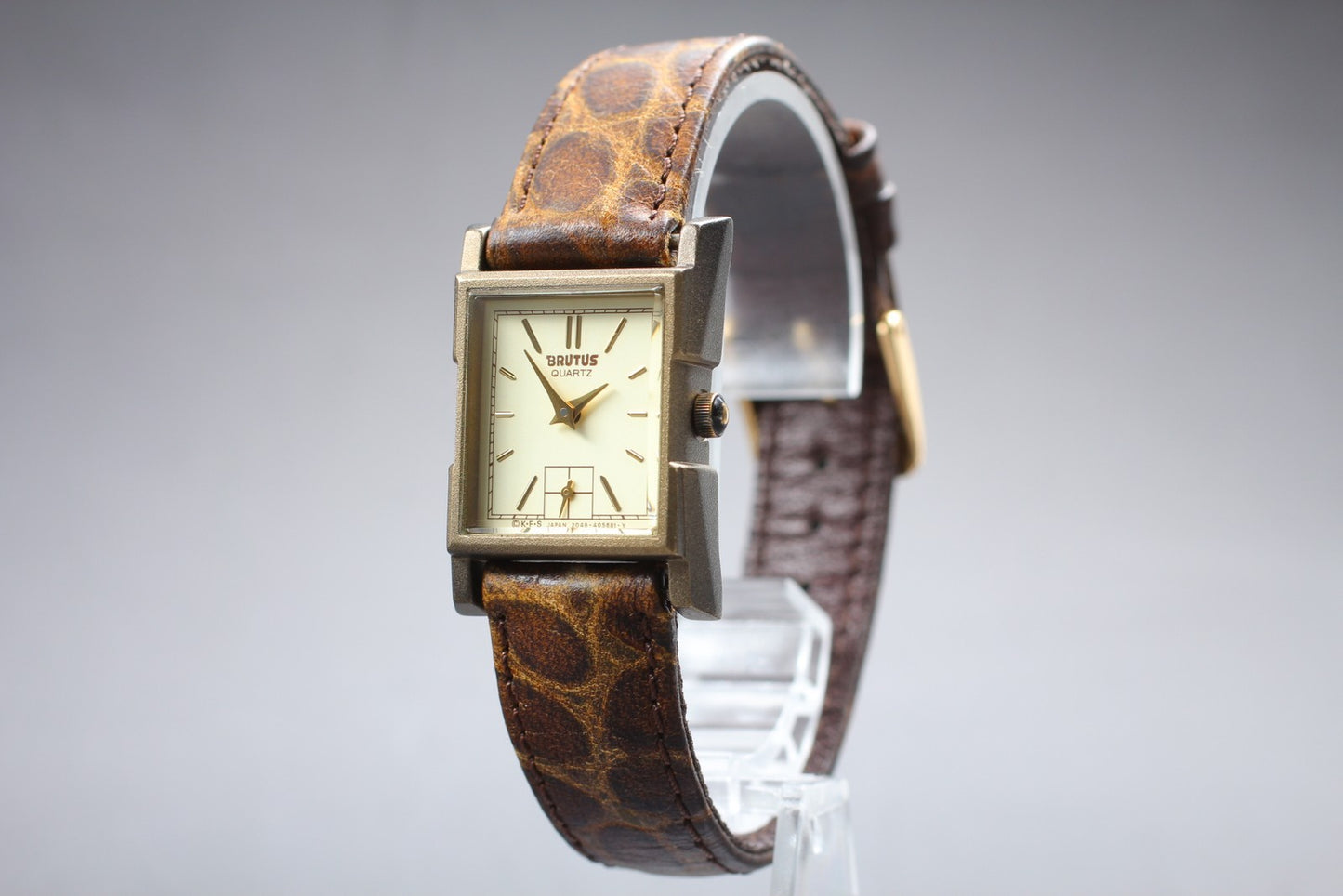 1984 N MINT w/ Tag* Citizen Vega Brutus 2048-399382 Tank Small Seconds Qz Ladies