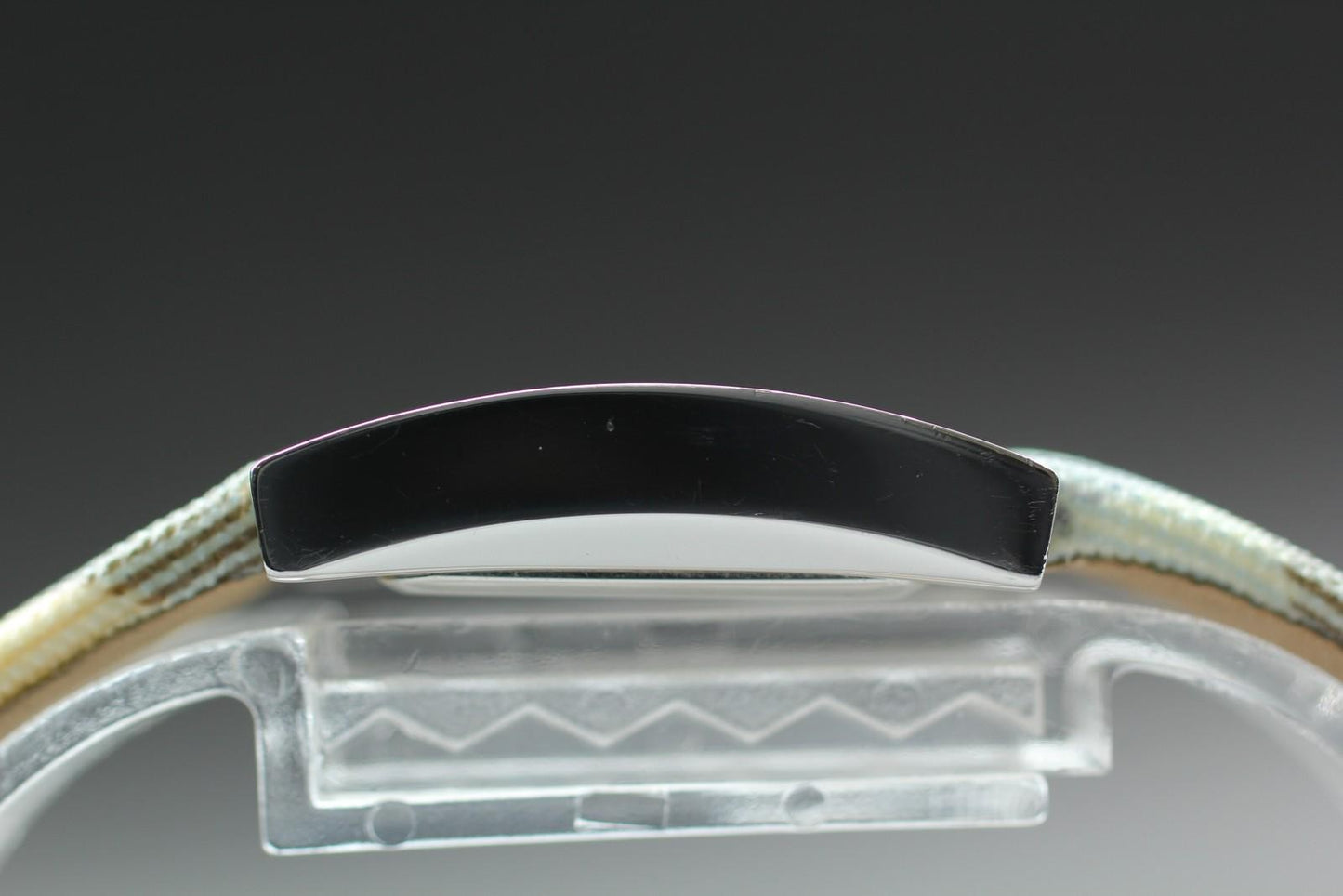 Near MINT* Burberry BU4312 Blue MOP Dial Tank H Quartz Ladies Watch From JAPAN