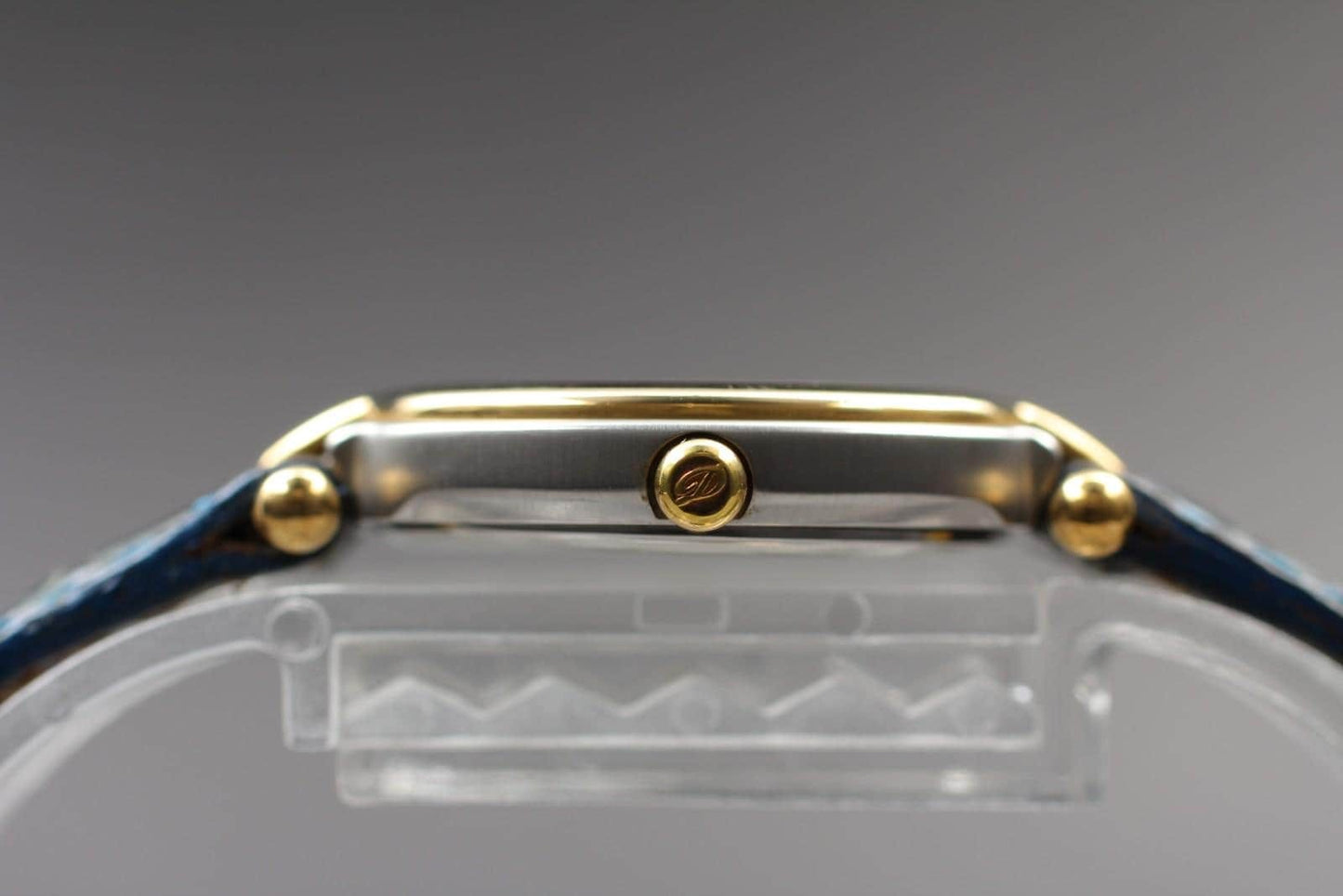 Near MINT w/ New Battery* S.T.Dupont 194.21 Gold 26mm Quartz Ladies Watch JAPAN