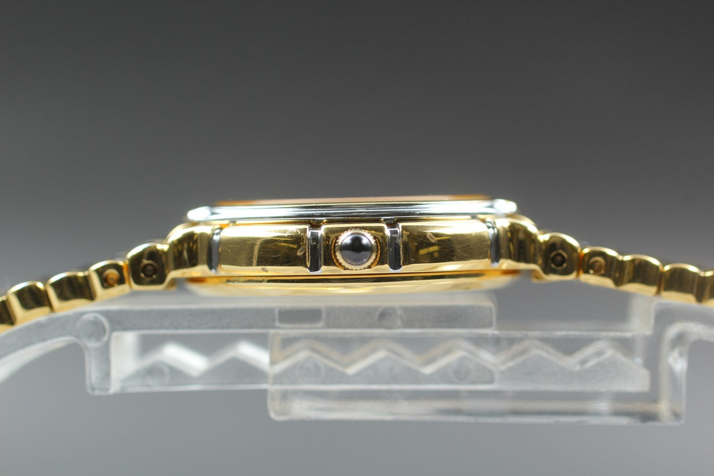 Vintage 1990 [Near MINT] SEIKO Exceline 1F21-0E10 Gold Quartz Ladies Watch JAPAN