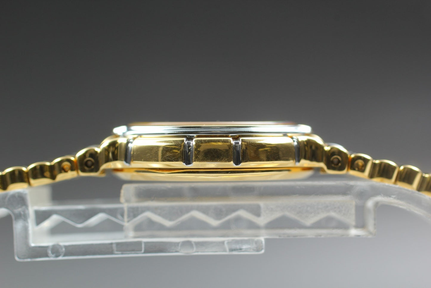 Vintage 1990 [Near MINT] SEIKO Exceline 1F21-0E10 Gold Quartz Ladies Watch JAPAN