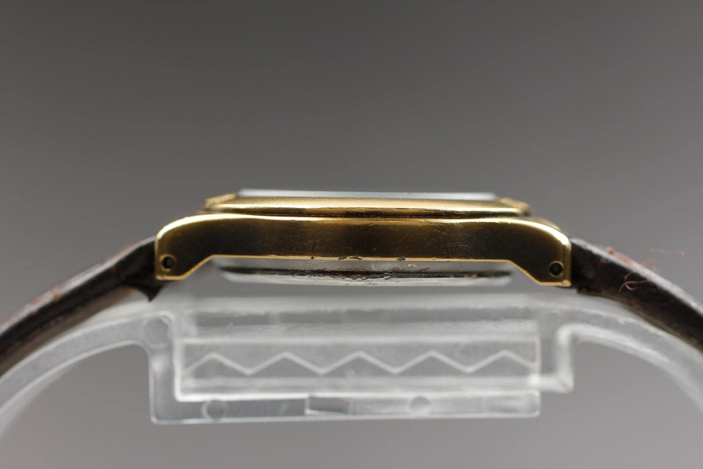 Exc+5 SEIKO Alba V401-0140 Gold Tone Roman Dial Quartz Ladies Watch From JAPAN