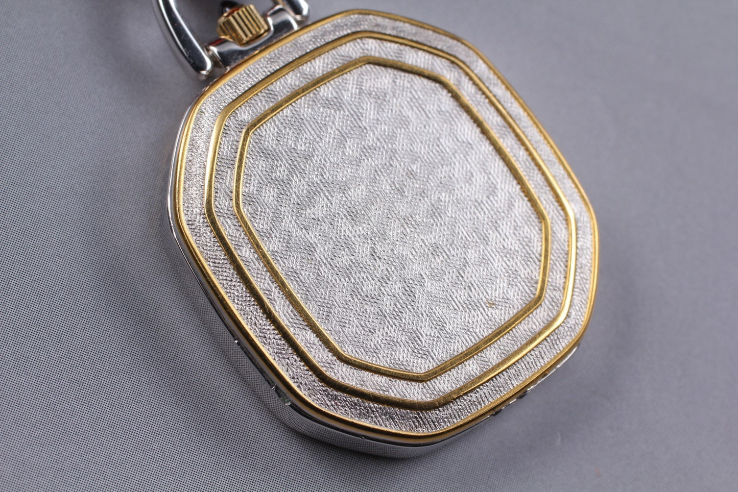 Vintage 1981 [N MINT] SEIKO Exceline 1400-7760 Black KIMONO Style Pocket Watch
