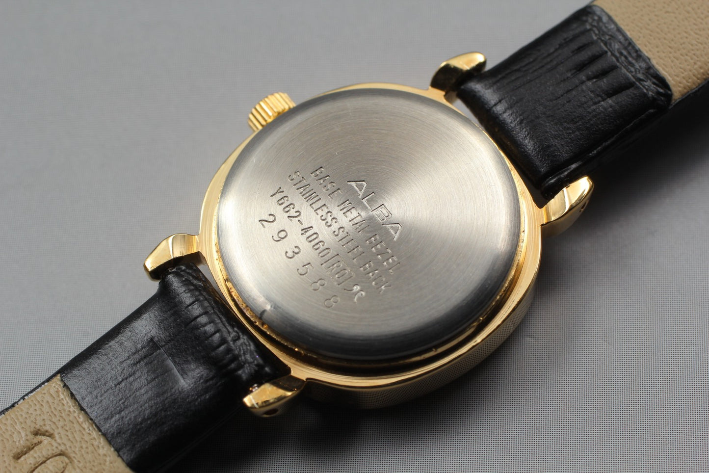 1982 *Exc+5 w/ Tag* Seiko Alba Y662-4060 Yellow Digital 22mm Ladies Watch JAPAN