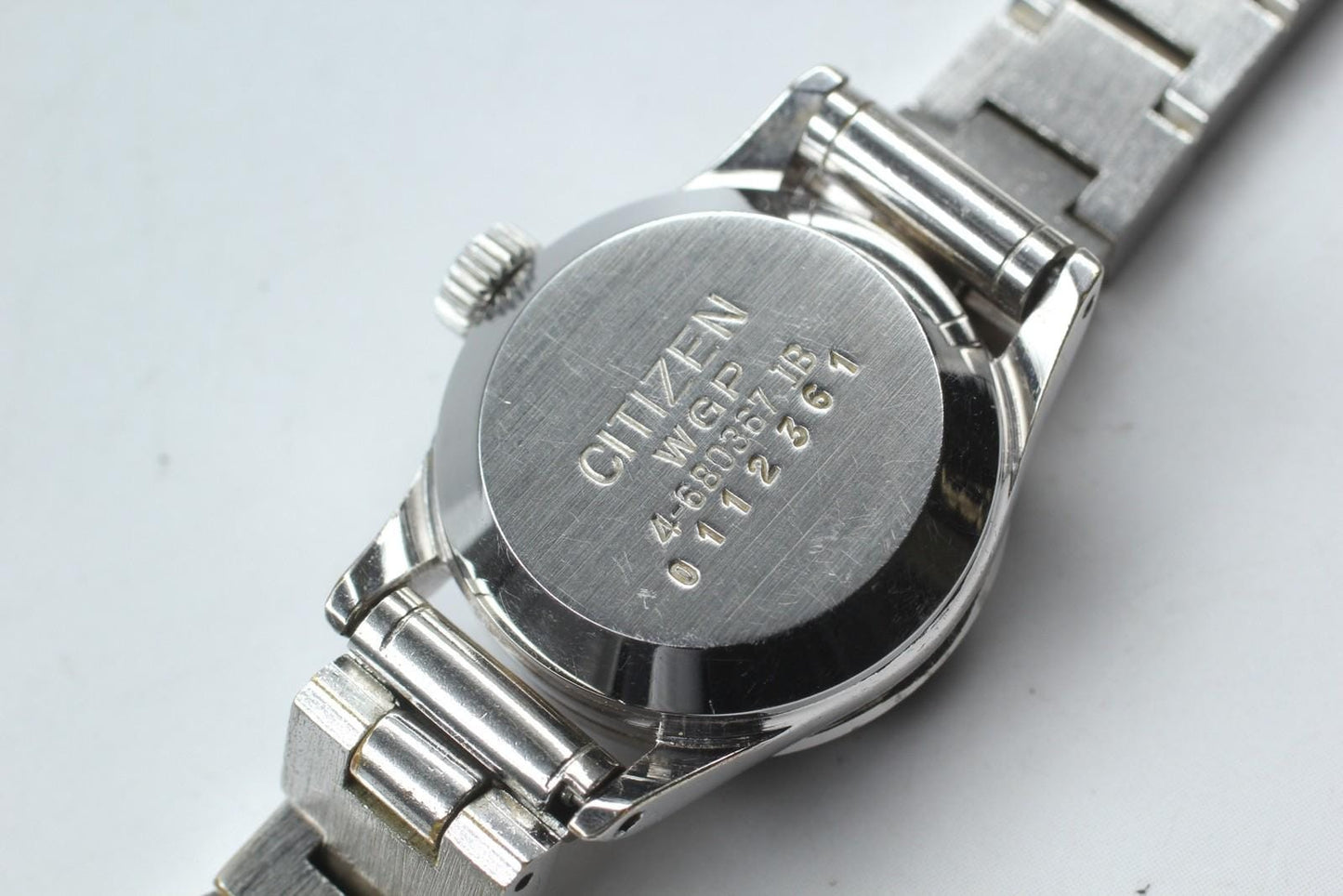 Vintage 1970 [N MINT] Citizen 6800 4-680367 Green 21J Manual Ladies Watch JAPAN