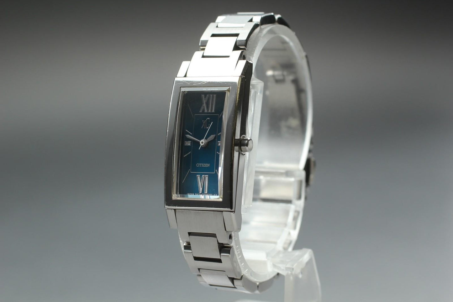 Near MINT CITIZEN xC 5431-T003982 Duratect Blue Dial Ladies Quartz Watch JAPAN