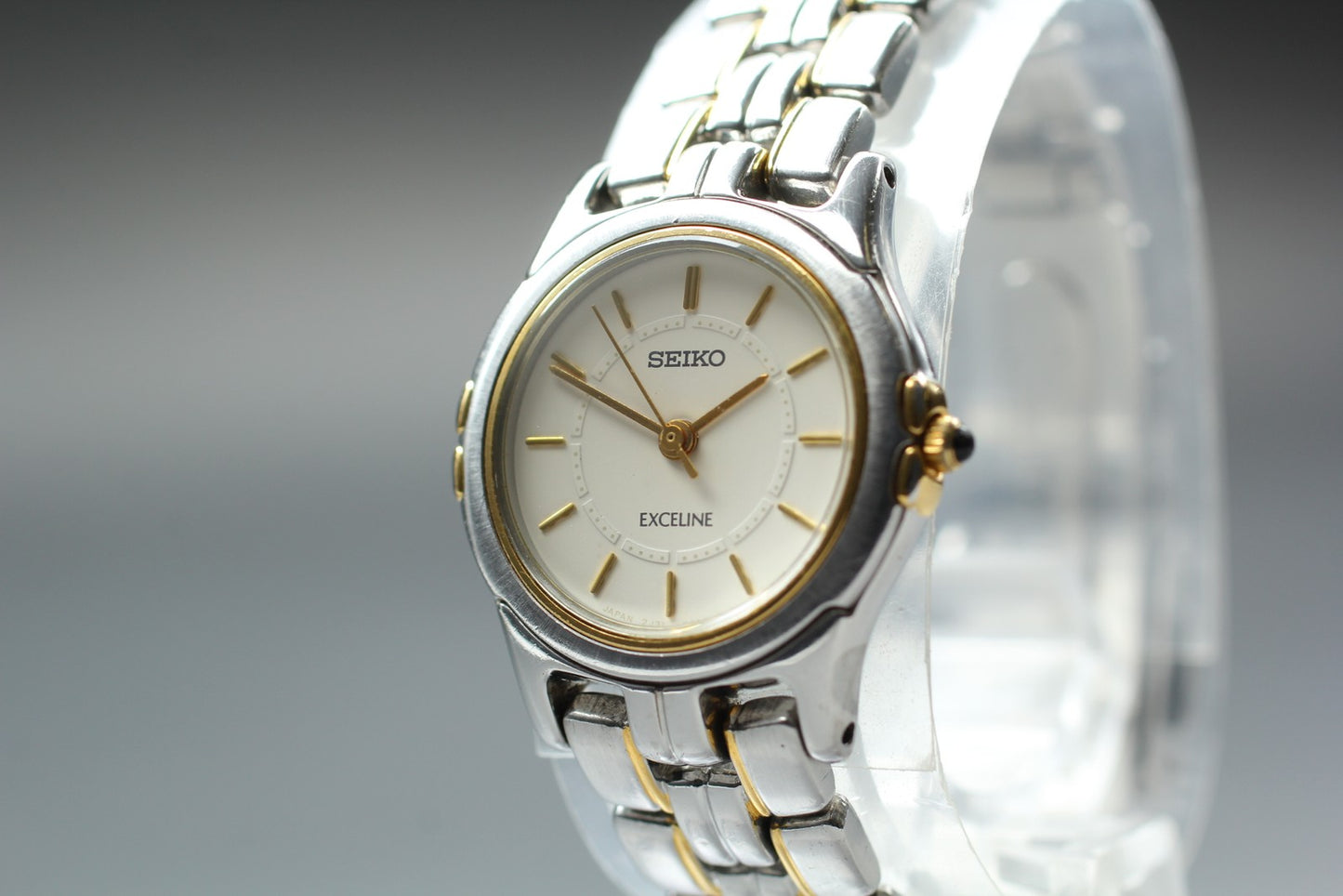 Small Size [Near MINT] SEIKO Exceline 2J31-001A 24mm Quartz Ladies Watch JAPAN