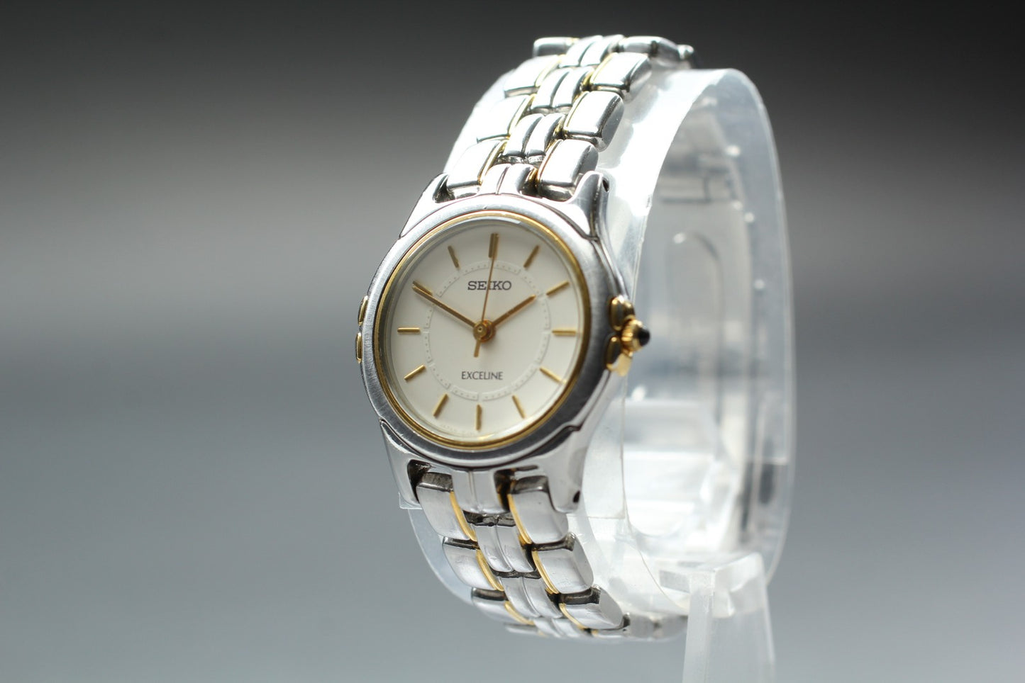 Small Size [Near MINT] SEIKO Exceline 2J31-001A 24mm Quartz Ladies Watch JAPAN
