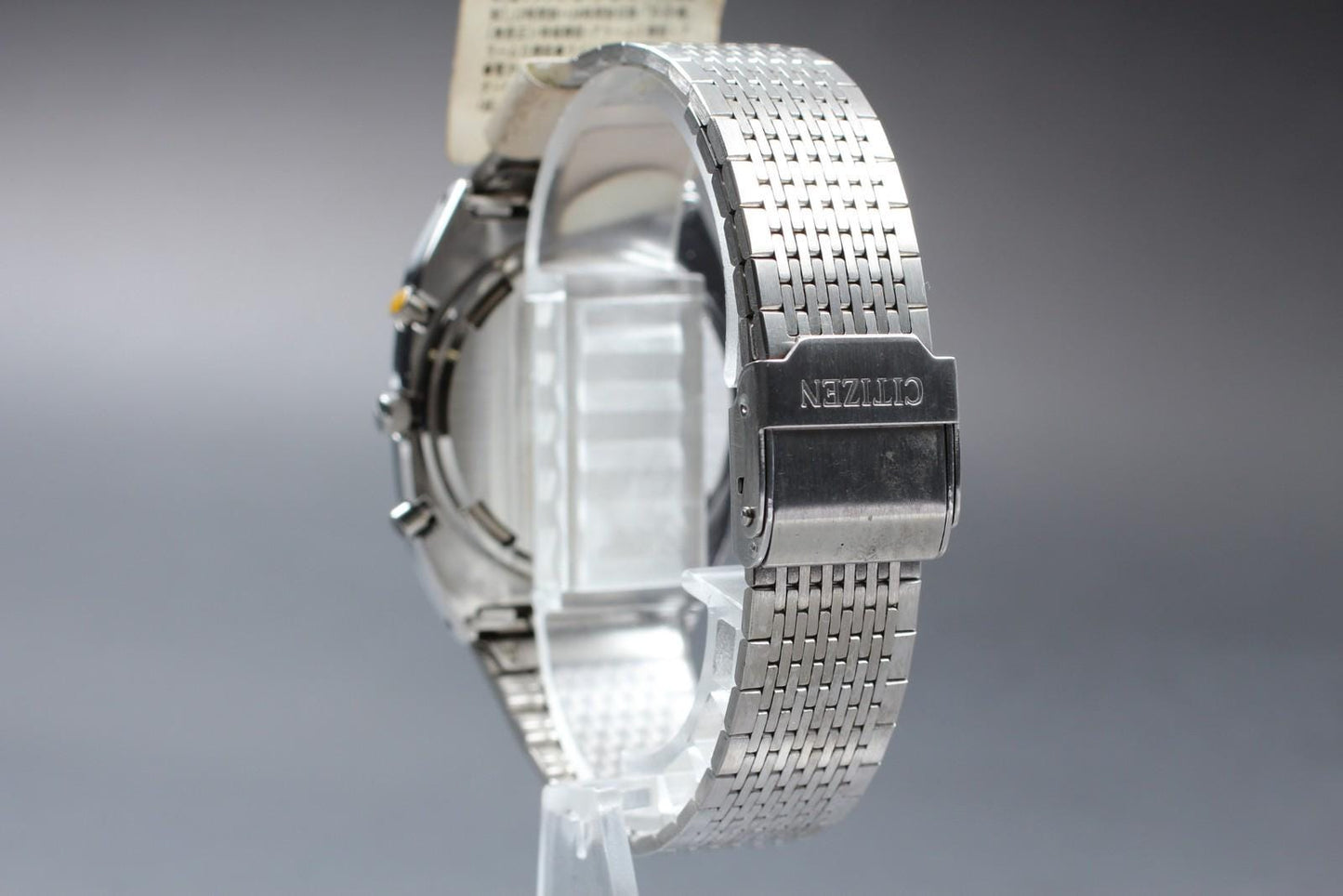 1980 [Exc+5 w/ Tag] Citizen Multi Alarm 4-099974 Ana Digi 32mm Men's Watch JAPAN