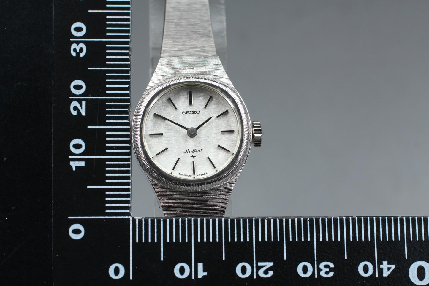 1975 [N MINT w/ Tag] Seiko Bracelet 1120-0110 Hi-Beat Manual Ladies Watch JAPAN