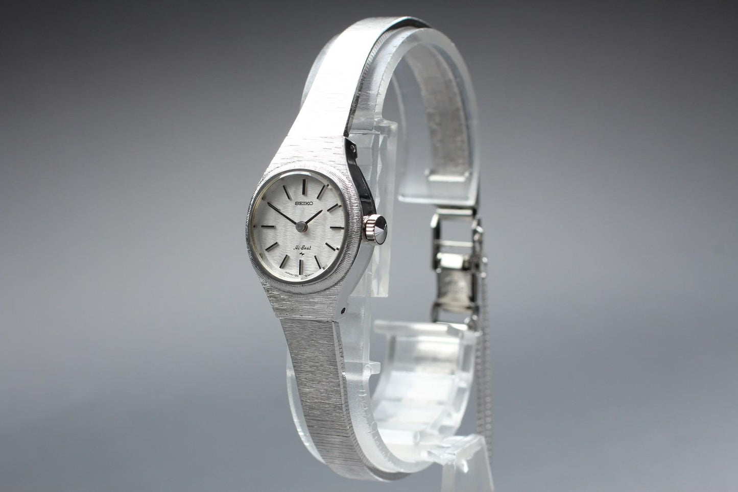 1975 [N MINT w/ Tag] Seiko Bracelet 1120-0110 Hi-Beat Manual Ladies Watch JAPAN