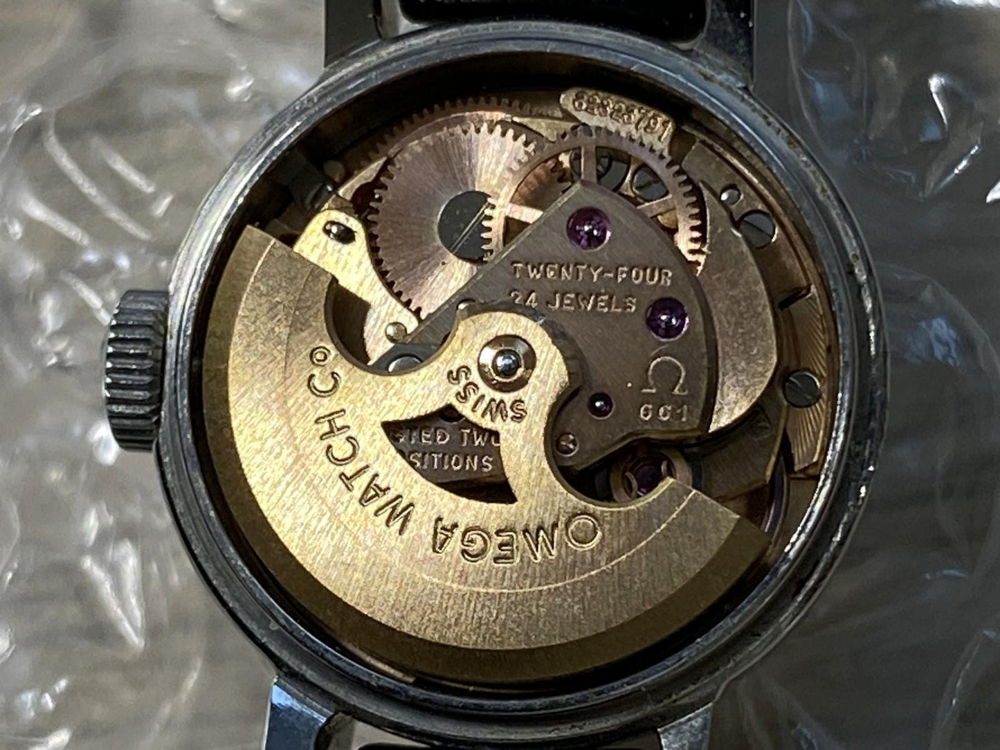 1970 OH [Near MINT / Box] OMEGA De Ville 551.038 Cal.661 Automatic Ladies Watch