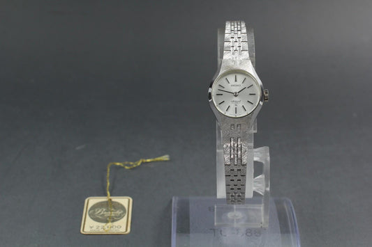 1975 [N MINT / Tag] Seiko Special 1140-0220 Silver Bracelet Manual Ladies Watch